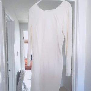 (🌟3/$60) Banana Republic White Long Sleeve Dress